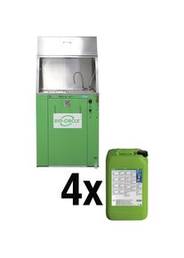 Bio-Circle Limpiador de piezas PROLAQ Auto Set, con 4 x 20 l PROLAQ L 400, para herramientas de pintura