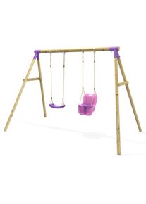 REBO Double Swing Set - Luna Purple