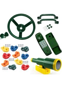 REBO Climbing Holds, Telephone, Steering Wheel, Telescope and Handgrips