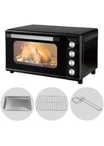 DCG MBN45 Elektrischer Backofen mit Umluftfunktion, 45 l, 2000 W