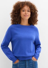 Maglione in filato fine, Blu, Taglia 54/56 (XL), bonprix