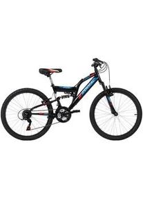 KS Cycling Mountainbike , Rot, Schwarz , Metall , 124x64x18 cm , unisex , Freizeit & Co, Sport & Fitness, Fahrräder, Mountainbikes