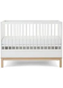 Xxxl Gitterbett , Naturfarben, Weiß , Holz, Holzwerkstoff , massiv, Schichtholz , 120x60 cm , höhenverstellbar, Aufbauanleitung im Karton, Schlupfsprossen , Babymöbel & Kindermöbel, Babyzimmer, Babybetten