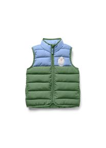 Tchibo - Kinder-Steppweste - Unisex - Gr. 110/116 - blau/print