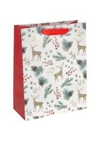 Sigel, Geschenkverpackung, 5 Geschenktaschen Christmas motifs watercolor Large 26,0 x 33,0 cm (Geschenkbox, 1 x)
