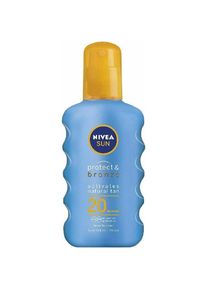 Nivea, Sonnencreme, Protect & Bronze (Sonnenspray, SPF 20, 200 ml, 150 g)