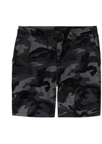 Vintage Industries Eton camo, pantaloncini , colore: Marrone Scuro/Nero/Beige Scuro , dimensione: L