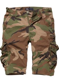 Vintage Industries Terrance Camo, pantalones cortos cargo , color: Null , tamaño: S