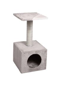 Flamingo Kratzbaum (61 cm, Hellgrau), Katzenbaum