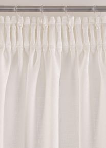 Rideau textur&eacute; avec un imprim&eacute; floral (1 pce) - blanc - taille 175x135 cm - bonprix