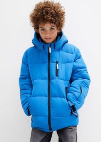 Doudoune chaude &agrave; capuche - bleu - taille 140/146 - bonprix