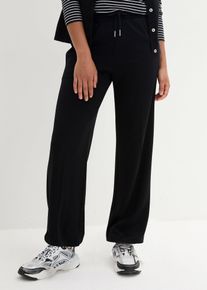 Pantalon de tailleur en viscose mélangée - noir - taille 46/48 (L) - Punto di Roma,Viscose - bonprix