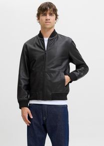 Blouson en cuir JJ REBEL - noir - taille 44/46 (S) - bonprix