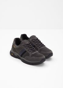 Sneakers Camel Active en cuir - gris - taille 42 - Cuir velours - bonprix