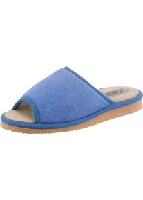 Damen Pantoffel blau Gr&ouml;&szlig;e 37