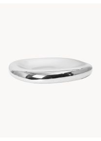 ferm LIVING Decorative Bowl Bellure Silver Ceramic B 35 x H 6 cm