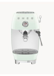 Smeg Máquina de café expresso 50's Style Verde Aço inoxidável, Material sintético L 34 x Alt 44 cm