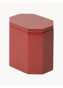 ferm LIVING Opbevaringsboks Nova, B 10 cm Rød Bambus, Træ B 10 x D 8 cm