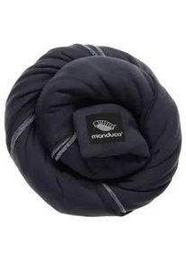 Wickelkinder manduca Tragetuch , Schwarz , Textil , 60x510 cm , Gots , atmungsaktiv, elastisch , Baby on Tour, Babytragen & Tragetücher