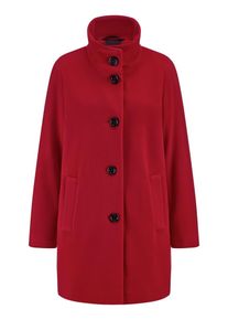 Fuchs & Schmitt FUCHS SCHMITT - Long-Jacke mit Stehkragen, rot, Gr. 38, Wolle