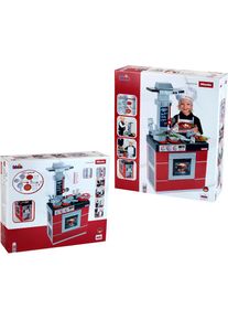 klein , Spielküche »MIELE«, Made in Germany , rot/grau