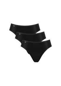 Sloggi , Tai-Slip »24/7 Microfibre«, (3er Pack), weiche Nähte, flache Abschlüsse, Microfaser, elastisch, moderner Look , BLACK , 42 , 42 ,...