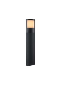 Paulmann LED Bollard luminaire Smart Home Zigbee 3.0 Padea Dusk sensor insect friendly IP44 847mm Tunable Warm 8,5W 700lm 230V Anthracite Plastic