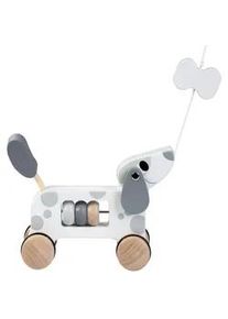 My Baby Lou Ziehfigur , Grau, Naturfarben, Weiß , Holz , Schima , massiv , 8x15x20 cm , EN 71 , Spielzeug, Holzspielzeug