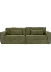 Mid.you Bigsofa , Dunkelgrün , Textil , Füllung: Schaumstoff,Schaumstoff , 260x66x115 cm , Rücken echt , Wohnzimmer, Sofas & Couches, Sofas, Textilsofas