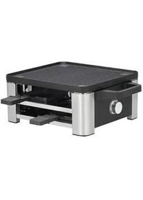 WMF Raclette-Grill , Schwarz, Silberfarben , Metall , Kochgeschirr, Tischgrills & Fondues, Raclette-grills