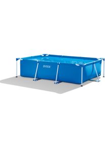 Intex Rectangular Frame Pool, 300x200x75cm, rechteckig, blau