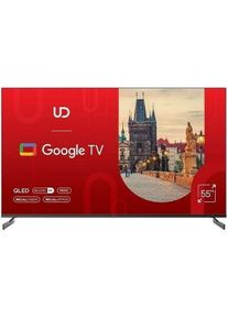 UD 55QGU7210S 4K Ultra HD TV Q-LED DVB-T/T2/C (55", QLED, 4K), TV, Schwarz