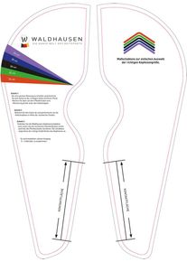 Waldhausen Maßschablone für Sättel