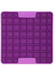 LickiMat Tuff Playdate Futtermatte, 15x15cm, purple