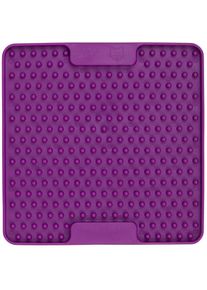 LickiMat Soother Futtermatte, 15x15cm, purple