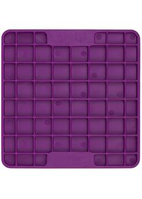 LickiMat Playdate Futtermatte, 15x15cm, purple