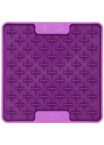 LickiMat Tuff Buddy Futtermatte, 15x15cm, purple