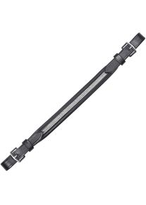 Waldhausen Anfassriemen mit Strasskette, schwarz, silber
