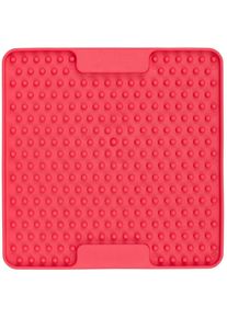 LickiMat Soother Futtermatte, 15x15cm, pink