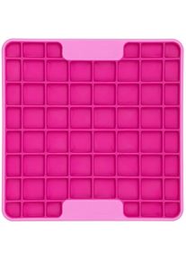 LickiMat Tuff Playdate Futtermatte, 15x15cm, pink