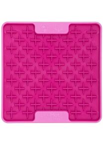 LickiMat Tuff Buddy Futtermatte, 15x15cm, pink