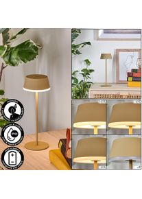 hofstein Romdrup Zewnętrzna lampa stołowa, Lampa stołowa LED Kolory piaskowe, 1-punktowy