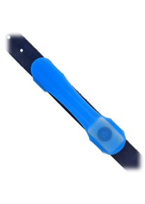 Návlek Dog Fantasy LED svietiaci modrý 15cm