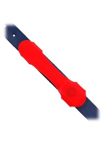 Návlek Dog Fantasy LED svietiaci červený 15cm