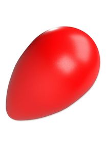 Hračka Dog Fantasy Eggy ball tvar vajíčka červená 16x26cm