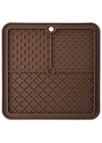 Podložka lízacia Epic Pet Lick&Snack štvorec hnedý 20x20cm