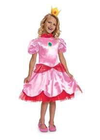 Super Mario Bros. – Prinzessin Peach Kostüm für Kinder