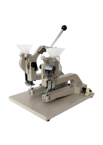 1 Máquina para ojales doble M165D para ojales 24 y 25, gris
