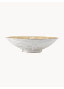 Bloomingville Dekorativ Skål Saskia Grå, Beige Keramik Ø 40 x H 11 cm
