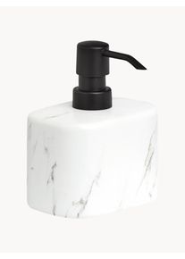 zeller Dávkovač na mydlo z keramiky Marble Čierna, Biela Keramika Š 11 x V 13 cm